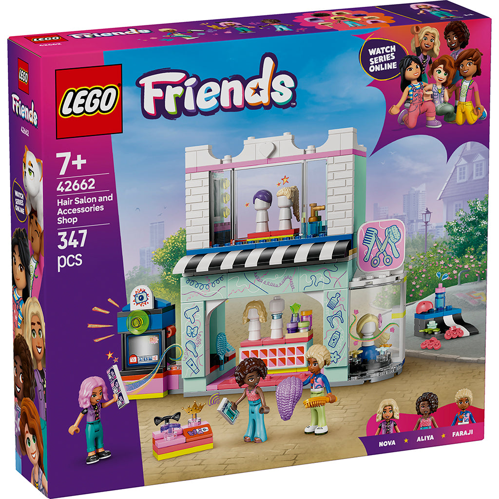 LEGO® Friends, Frisörsalong och accessoarbutik