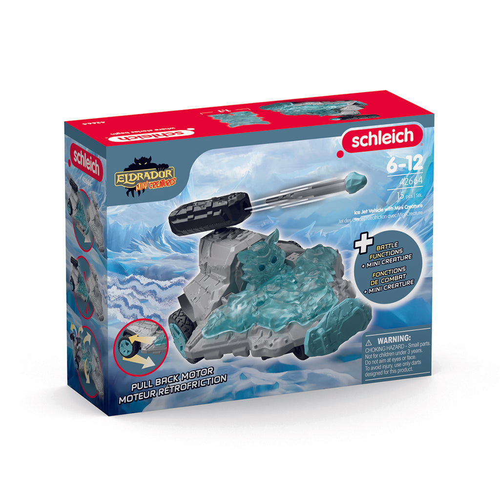Schleich Eldrador Ice Jetfordon med minivarelse