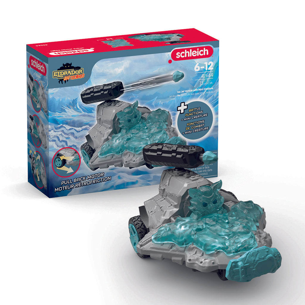 Schleich Eldrador Ice Jetfordon med minivarelse