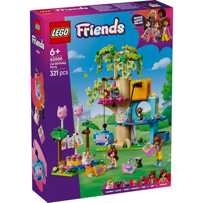 LEGO® Friends, Kattens födelsedagskalas och trädkoja