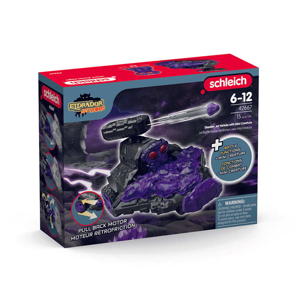 Schleich Eldrador Skuggans Jetfarkost med minivarelse