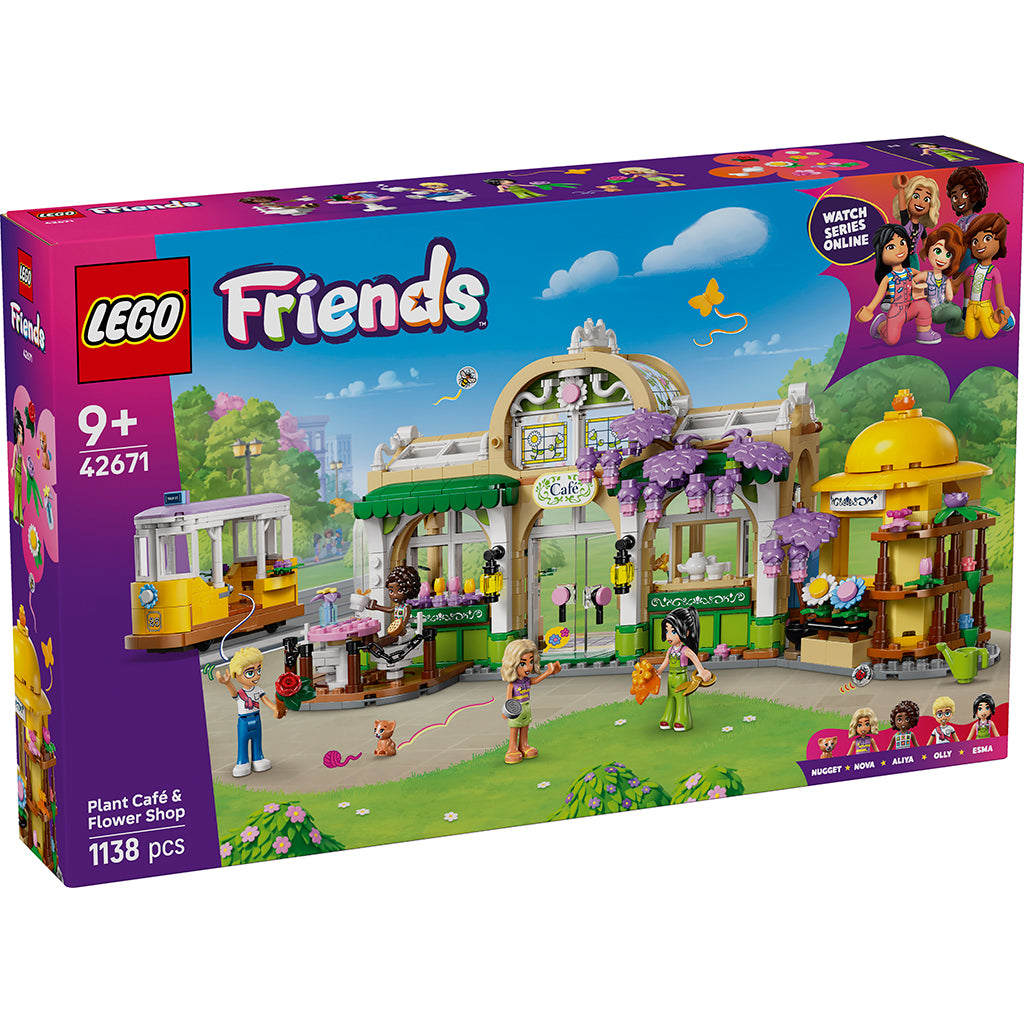LEGO® Friends, Växtcafé och blomsterbutik