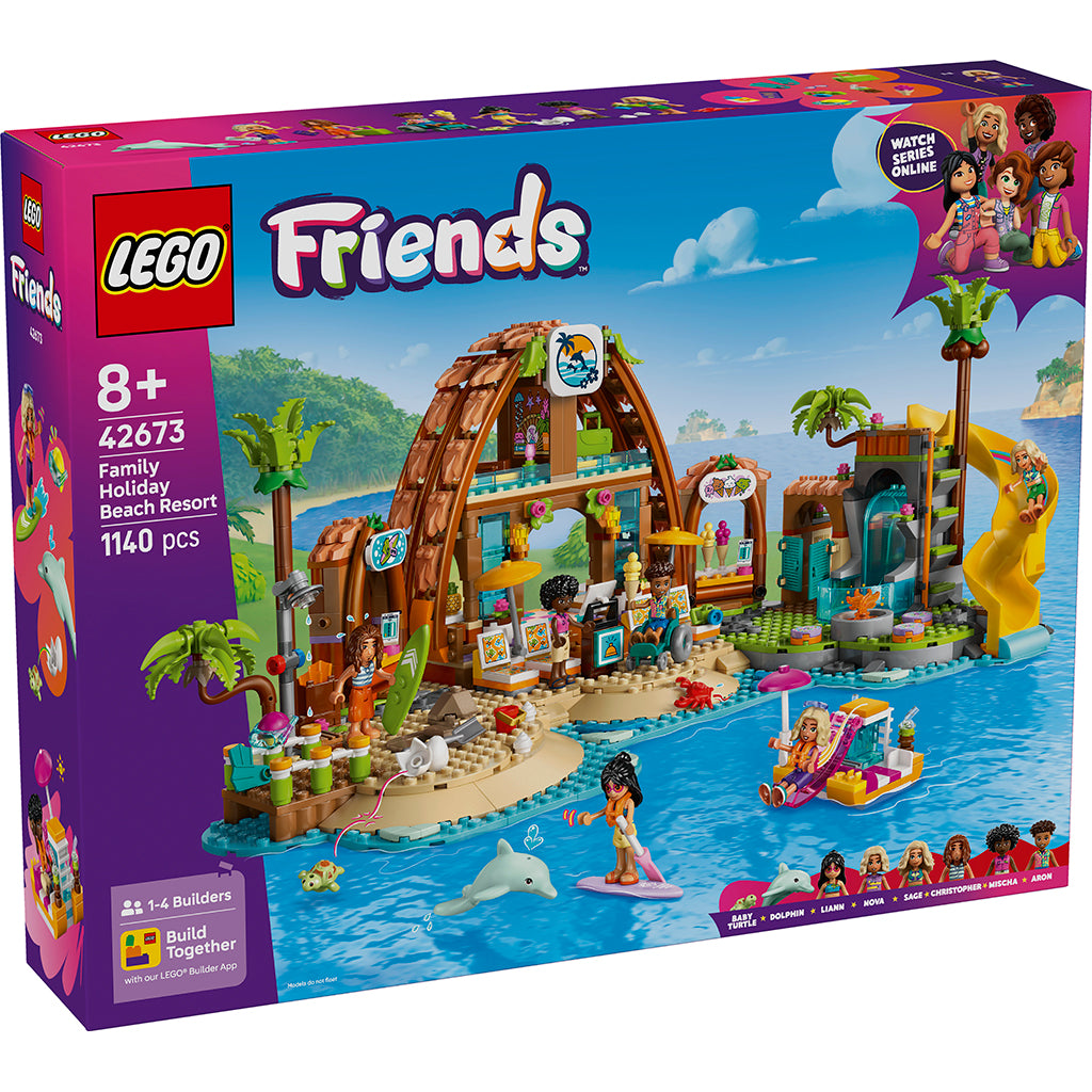 LEGO® Friends, Familjesemester på strandresort