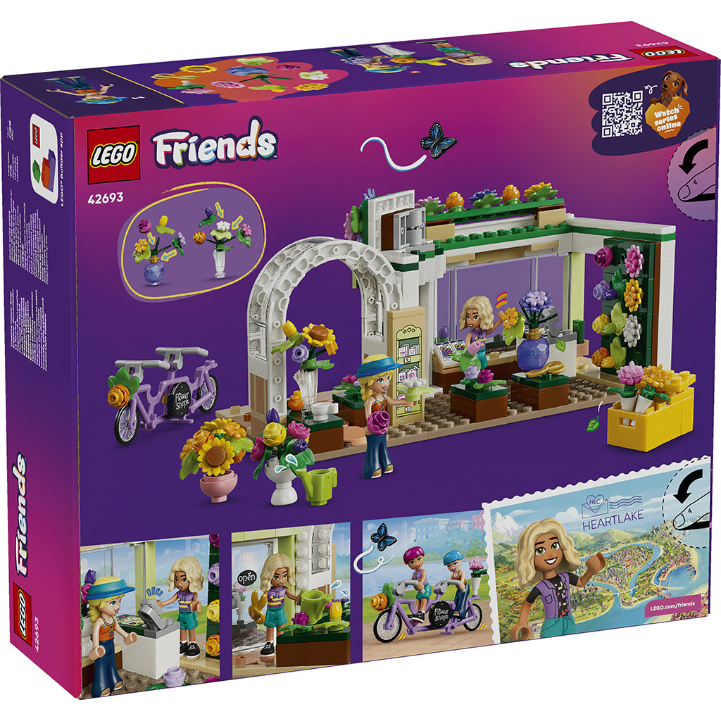 LEGO® Friends Kreativ blomsterbutik Byggleksak 42693
