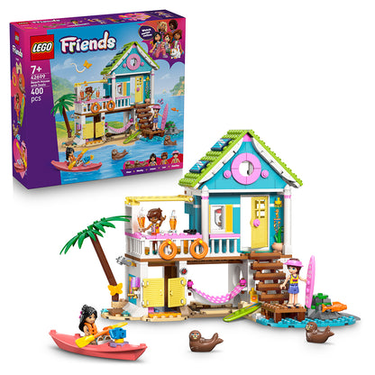 LEGO® Friends Strandhus med sälar