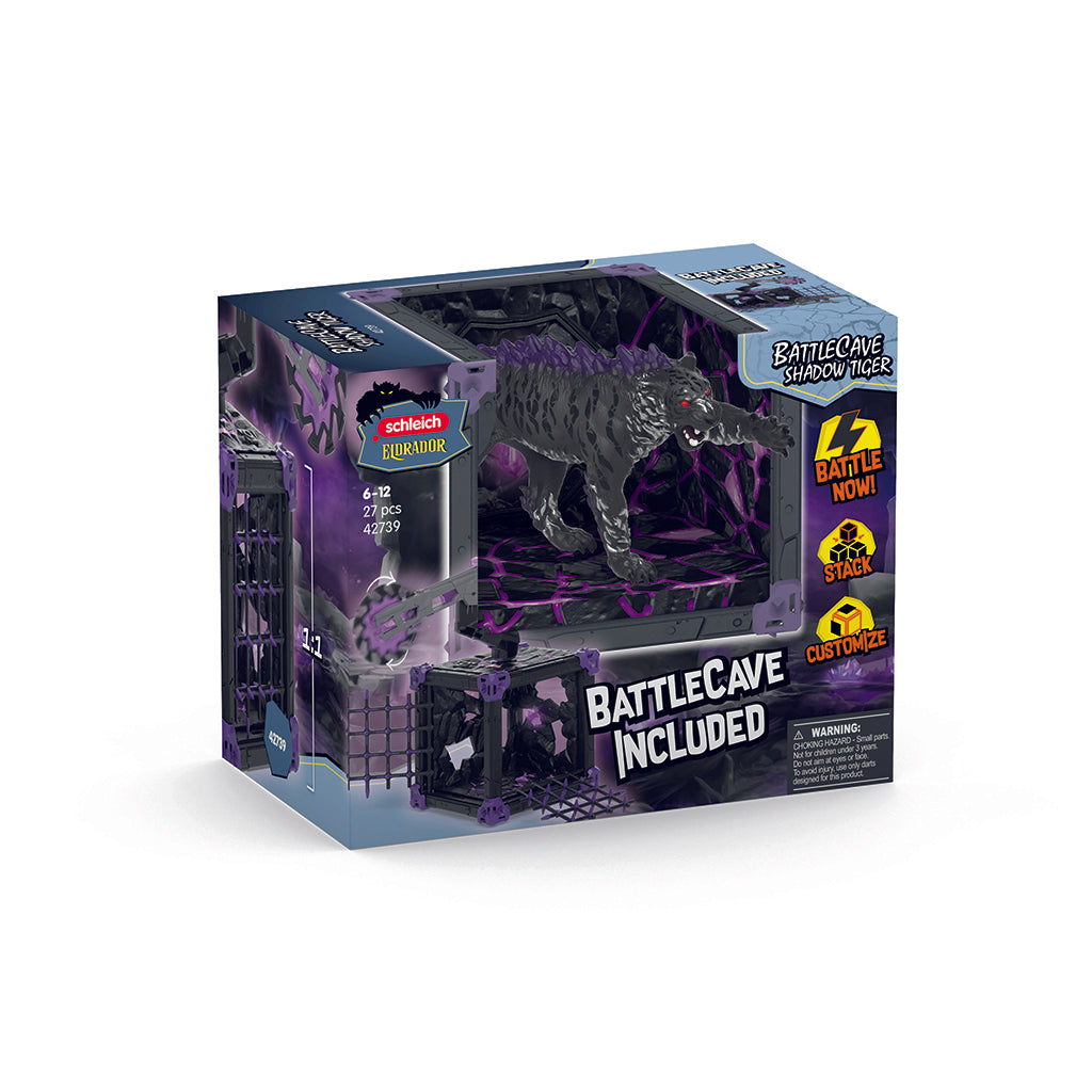 Schleich Eldrador BattleCave Shadow Tiger