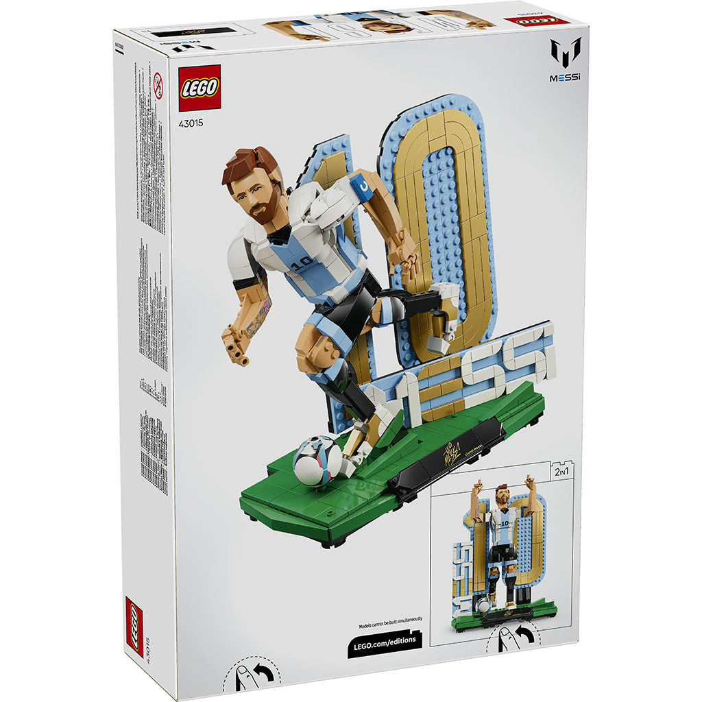 LEGO® Editions Lionel Messi – fotbollslegend