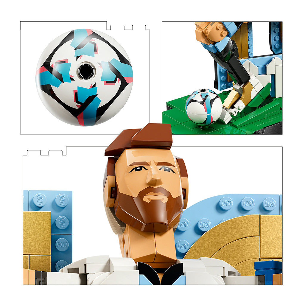 LEGO® Editions Lionel Messi – fotbollslegend