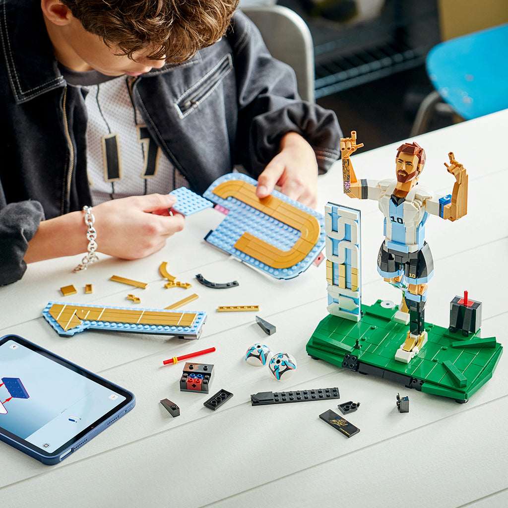 LEGO® Editions Lionel Messi – fotbollslegend