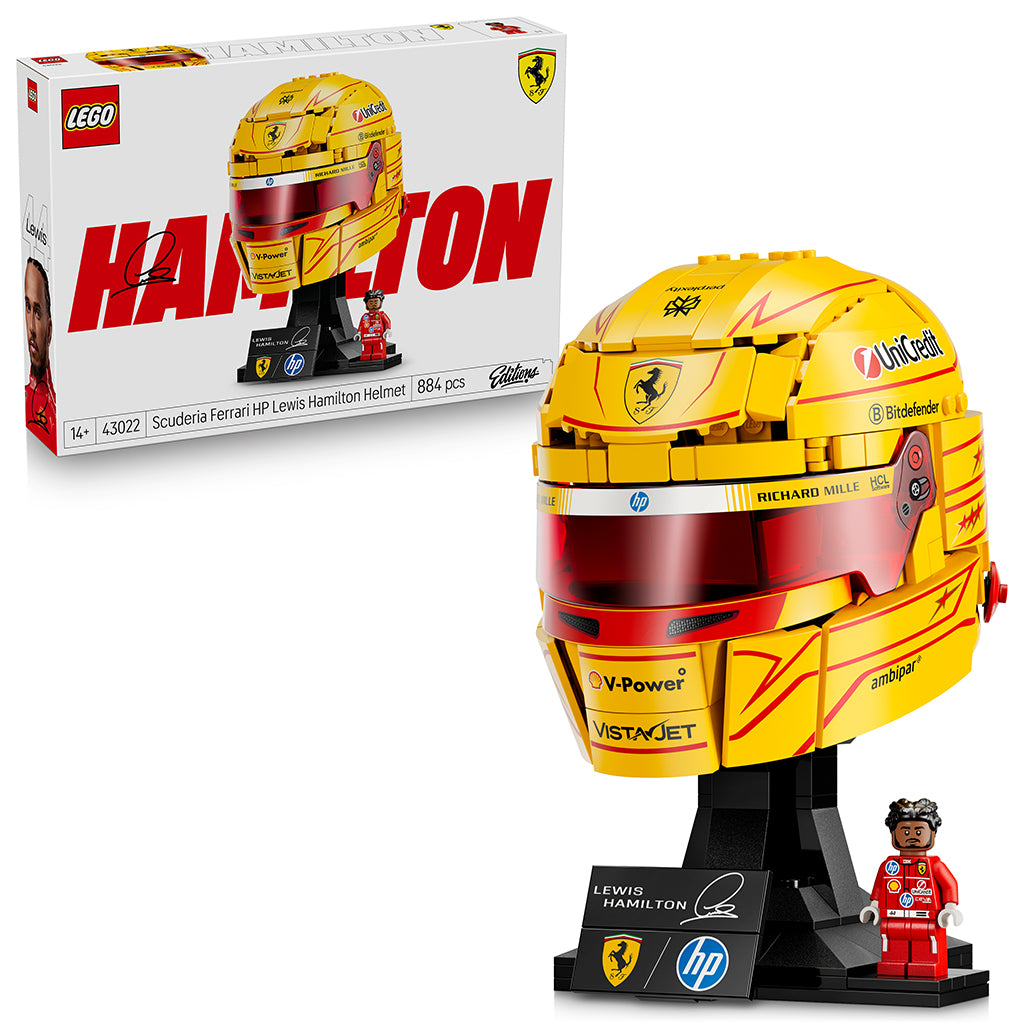 LEGO® Editions Scuderia Ferrari HP Lewis Hamilton-hjälm