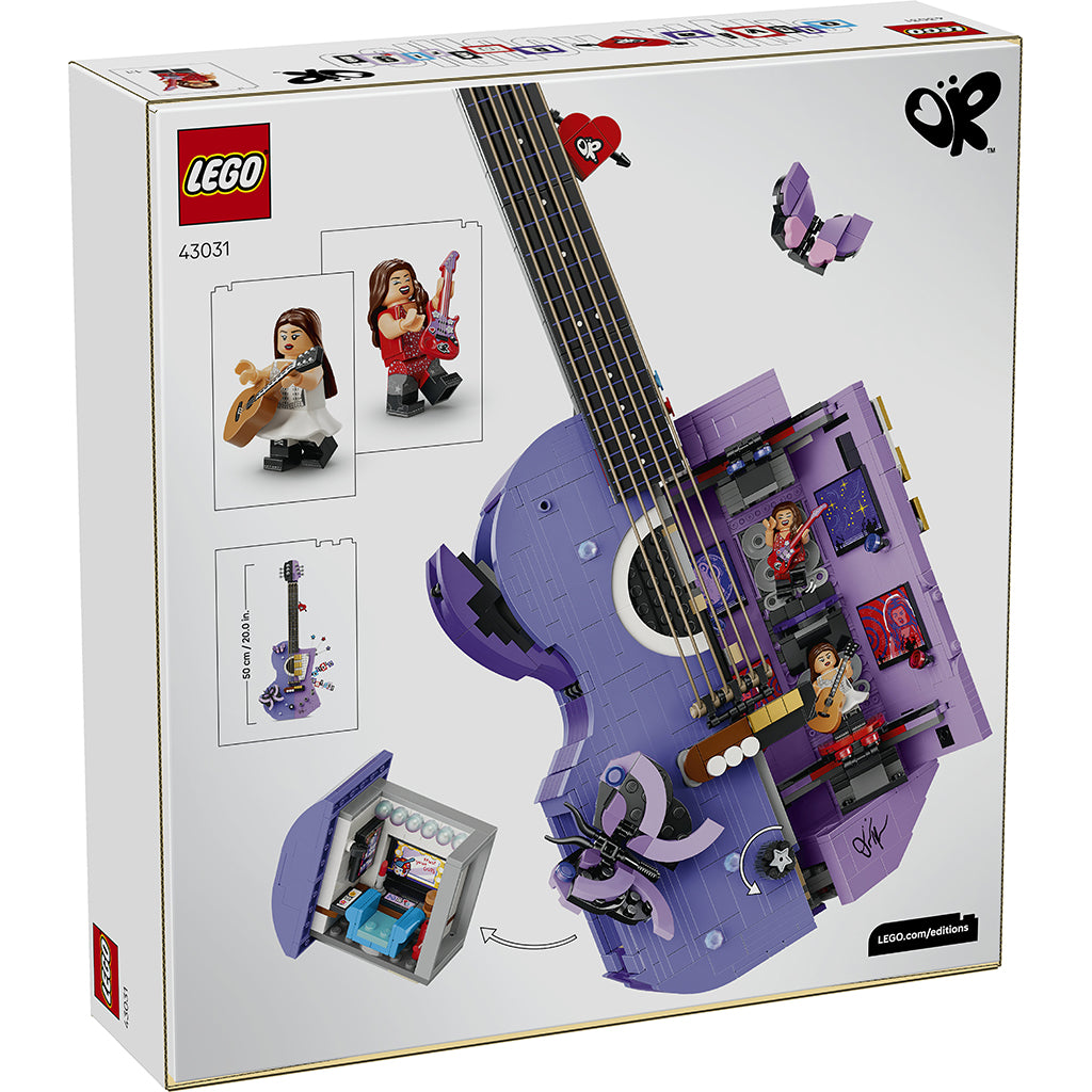LEGO® Editions Olivia Rodrigos dubbelgitarr