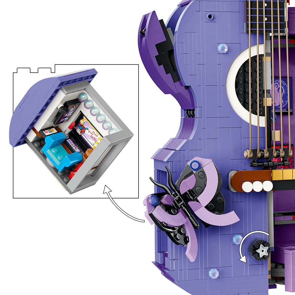 LEGO® Editions Olivia Rodrigos dubbelgitarr