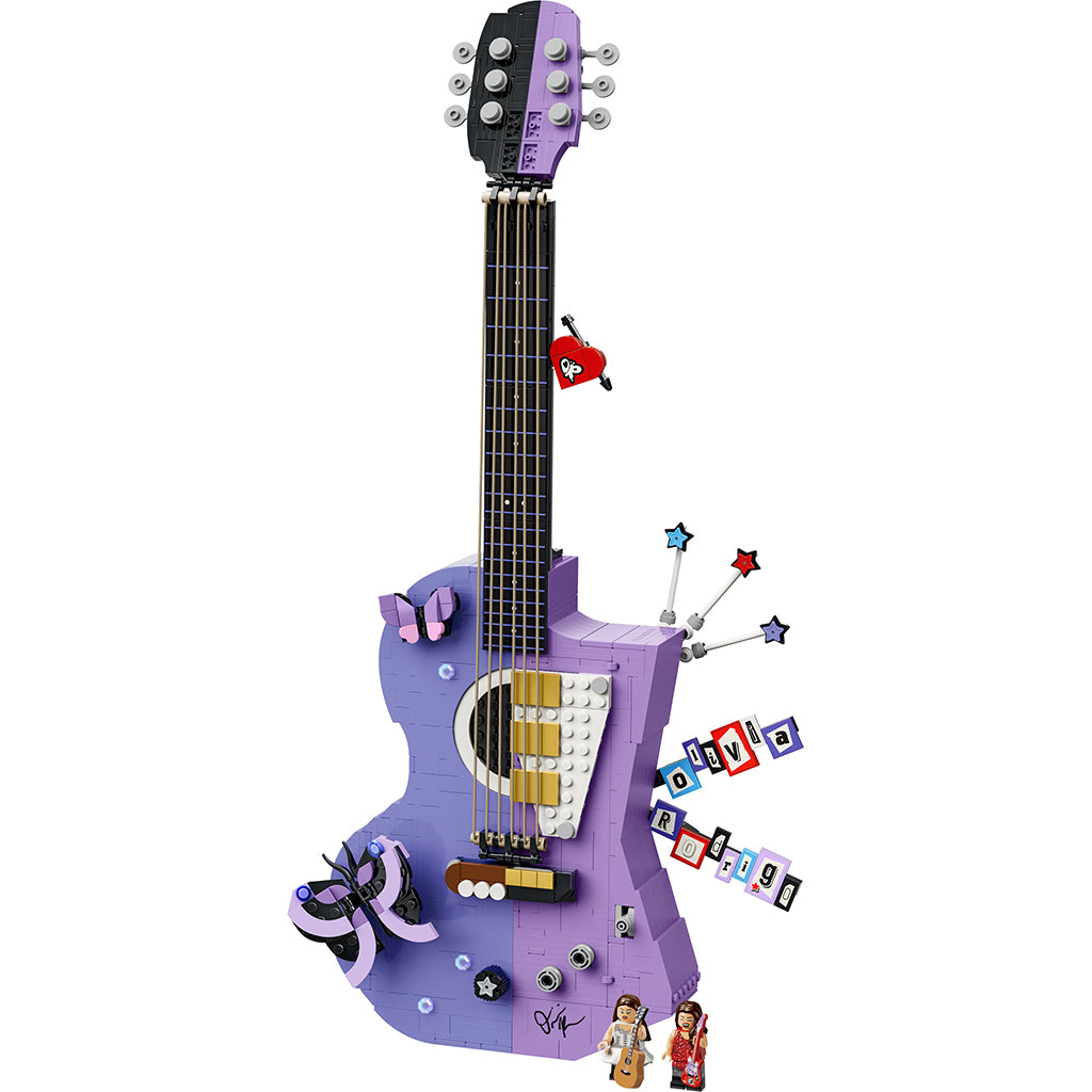 LEGO® Editions Olivia Rodrigos dubbelgitarr