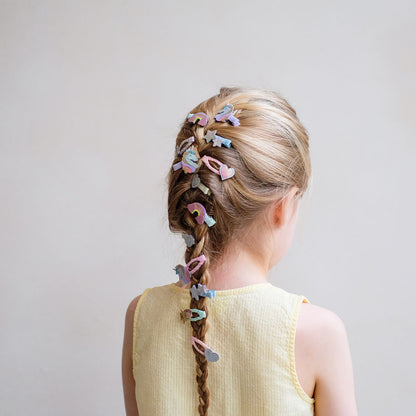 Mimi &amp; Lula 8 hårklämmor, Mini Dreamy My Little Unicorn