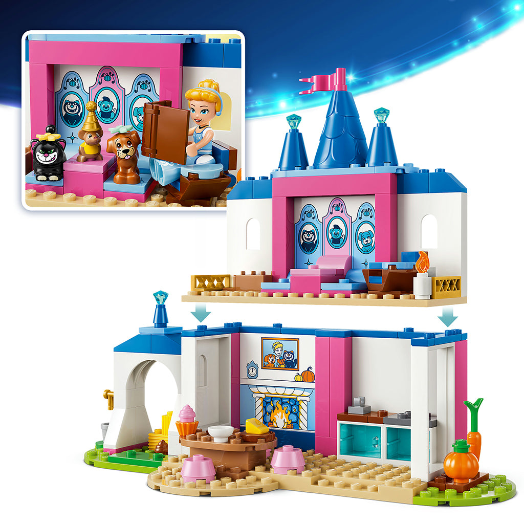 LEGO® ǀ Disney Princess Askungens slott för djurvänner 43283