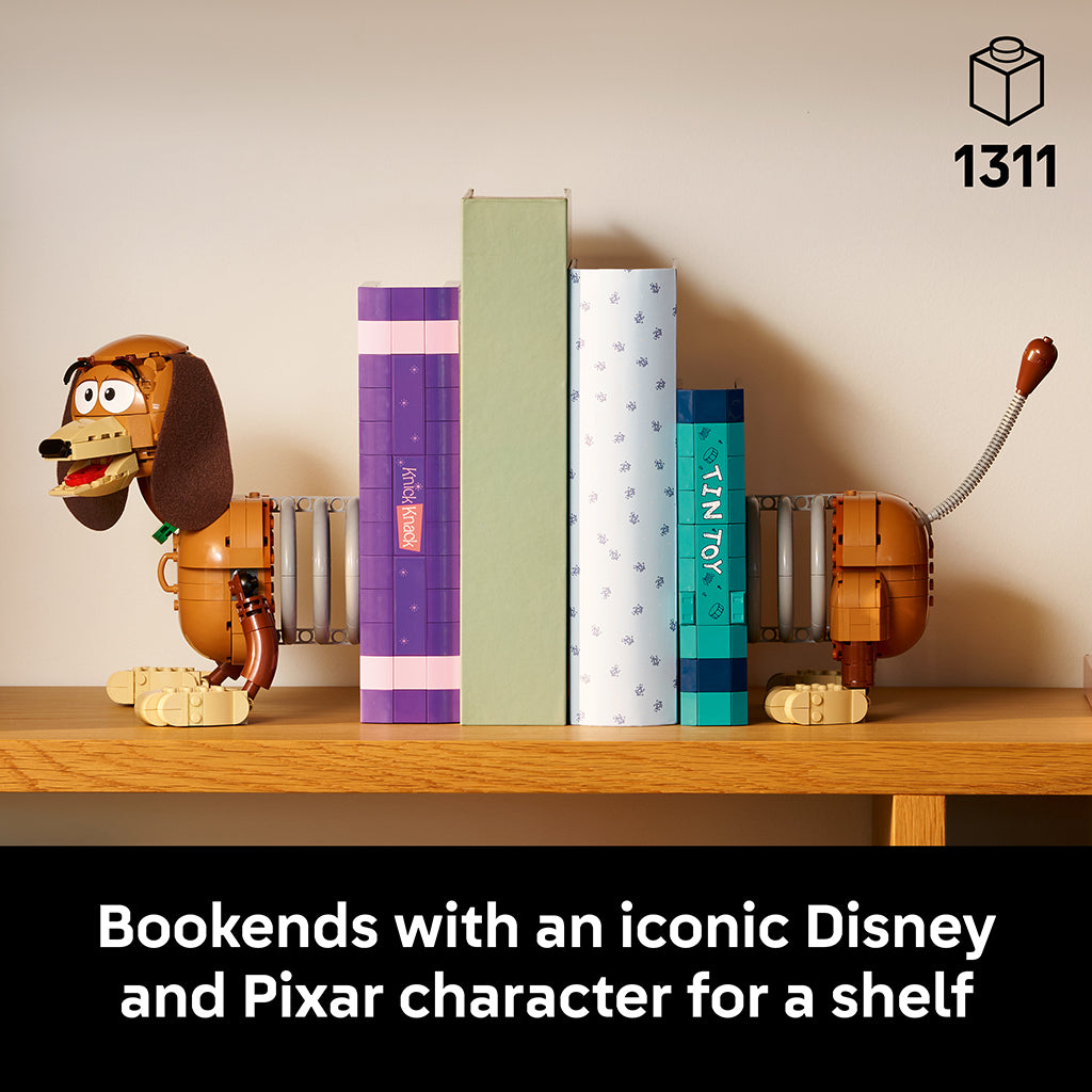LEGO® Disney™ och Pixar Toy Story bokstöd med hunden Slinky