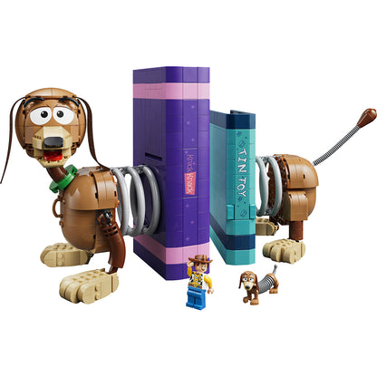 LEGO® Disney™ och Pixar Toy Story bokstöd med hunden Slinky