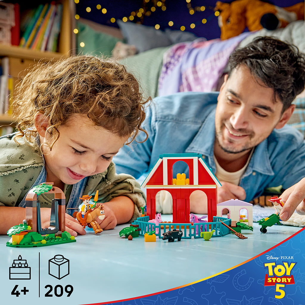 LEGO® Disney™ och Pixar Toy Story 5 Blazes hästfarm