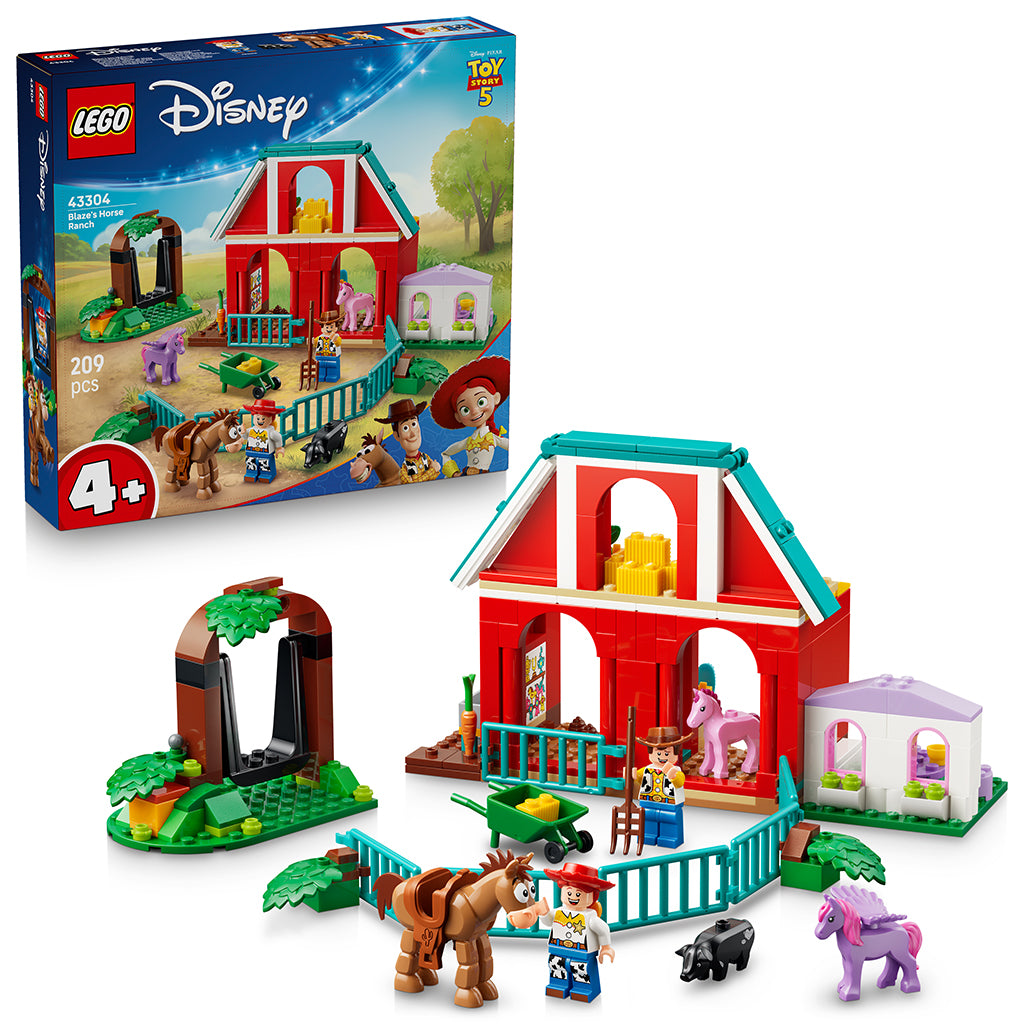LEGO® Disney™ och Pixar Toy Story 5 Blazes hästfarm