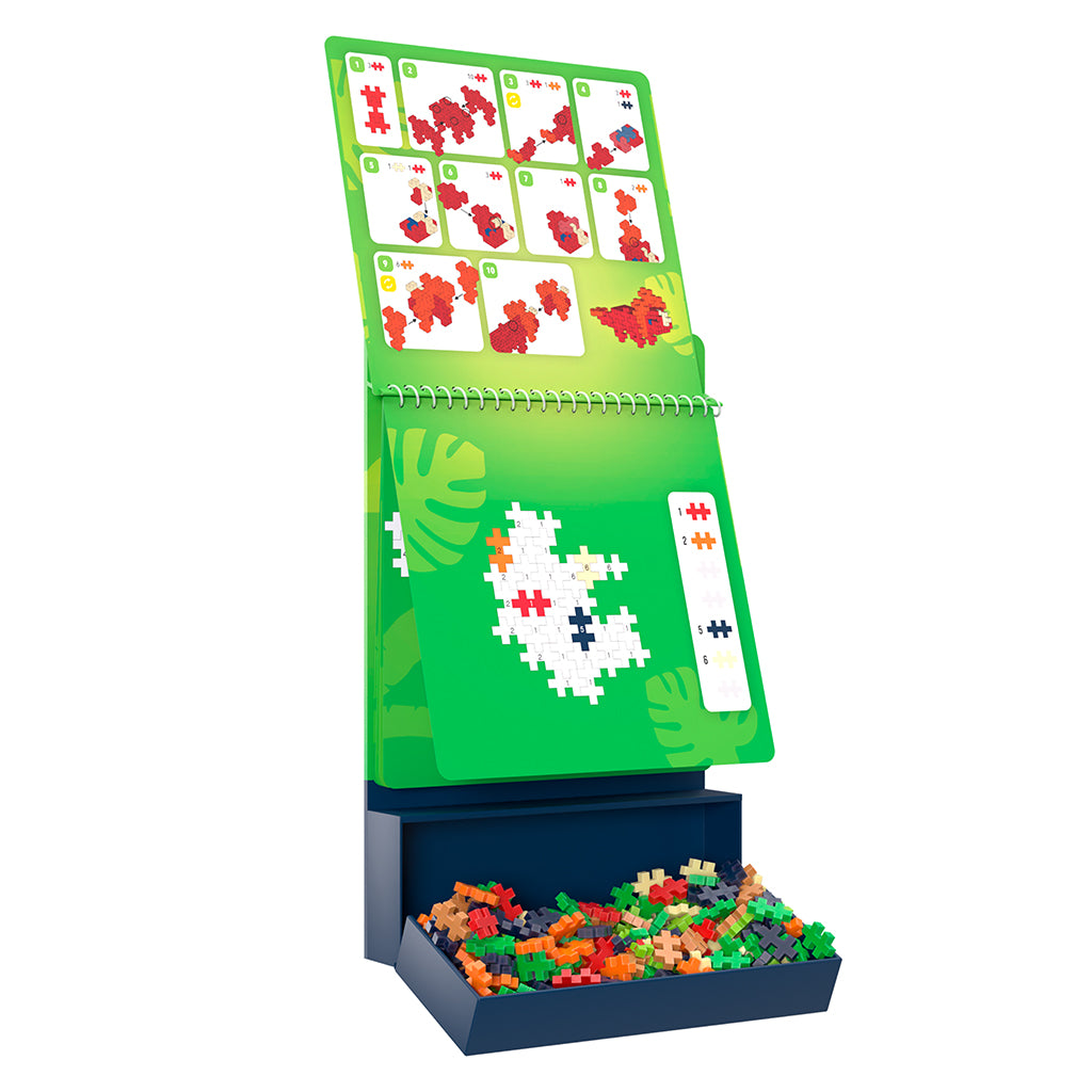 Plus-Plus aktivitetsset, Dinosaurier - 125 delar