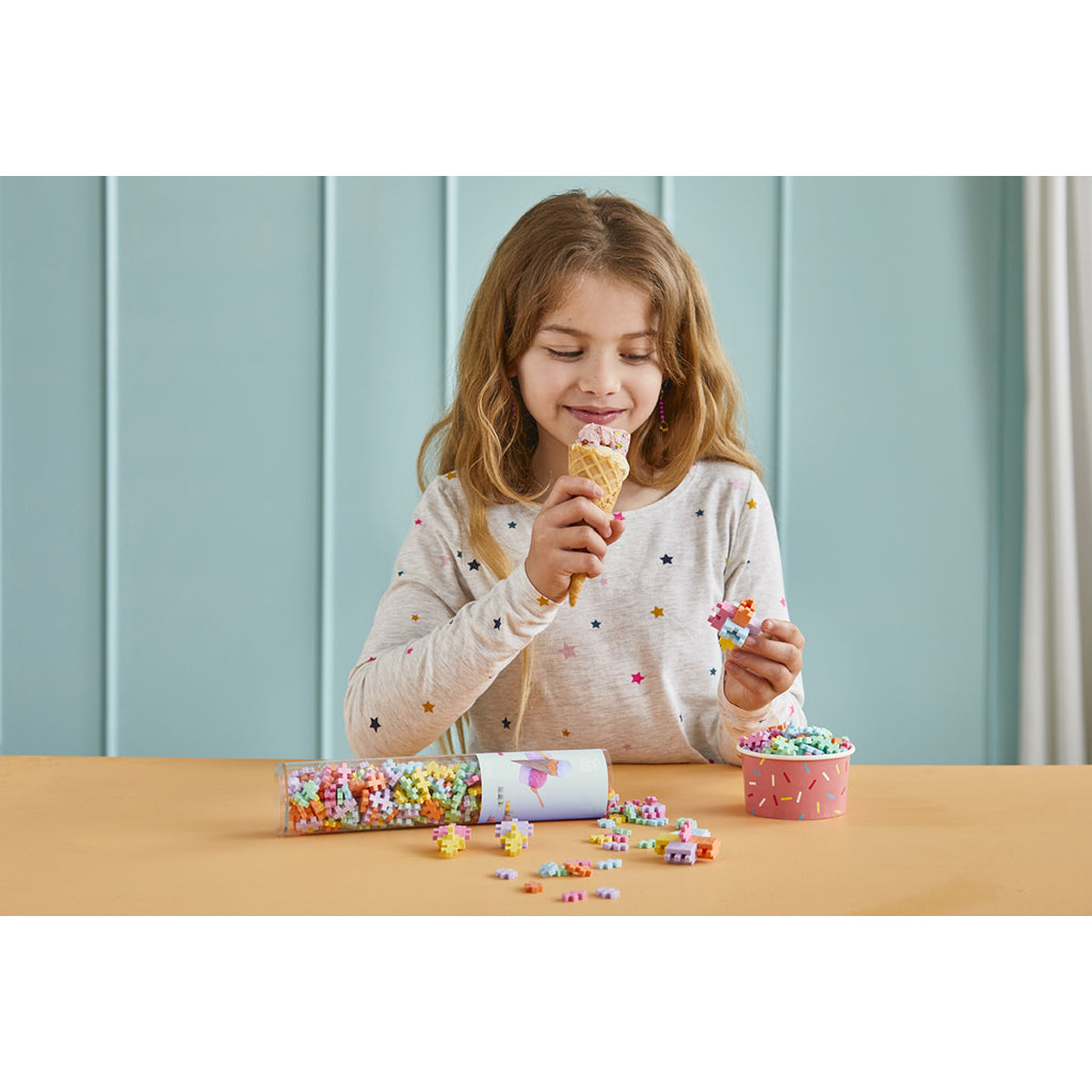 Plus-Plus Gelato-mix, 240 delar i rör
