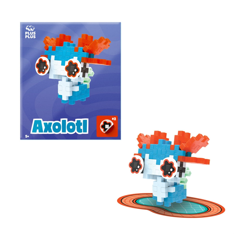 Plus-Plus mini byggesæt, Axolotl 39 dele