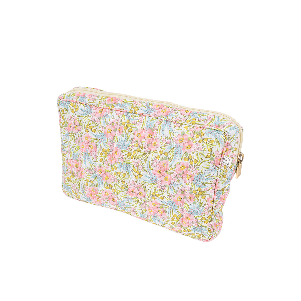 Bon Dep Pouch small, necessär med Liberty - Swirling Petals Pink