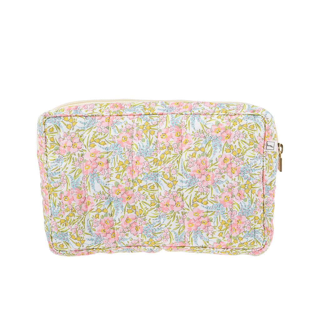 Bon Dep Pouch small, necessär med Liberty - Swirling Petals Pink