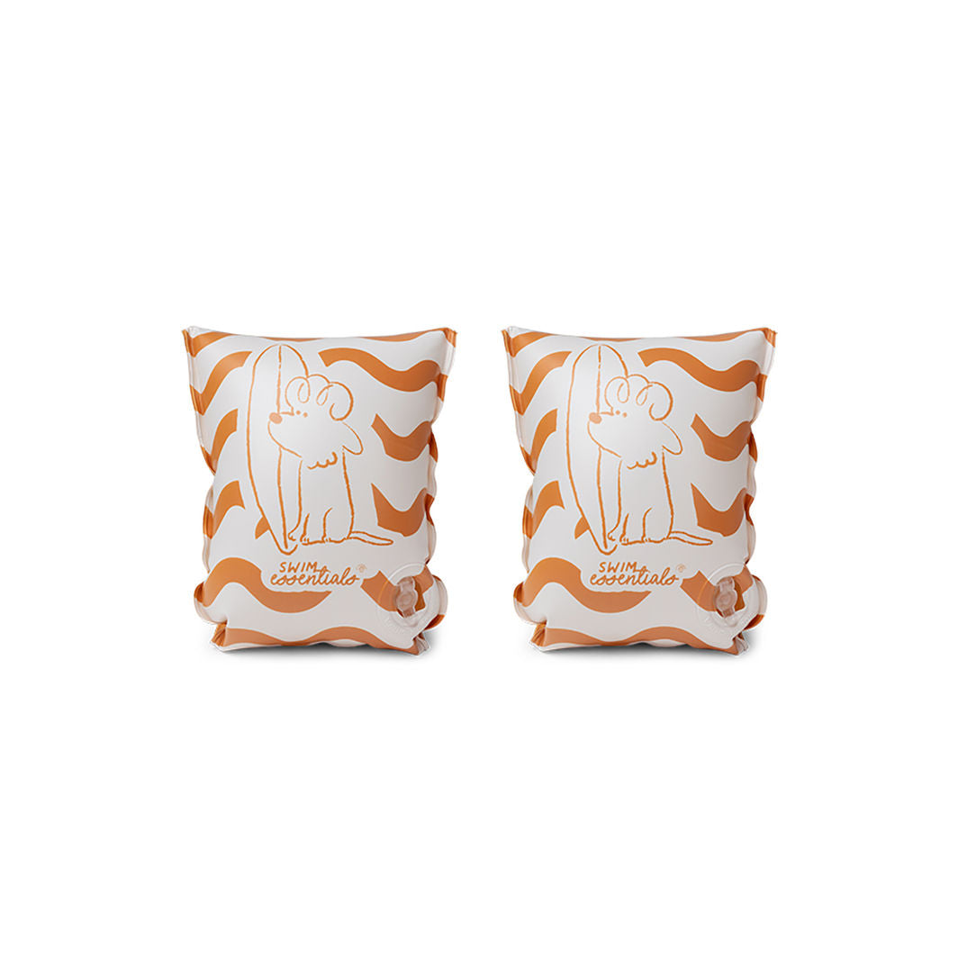 Swim Essentials, Armringar 2-6 år - Orange Surfer