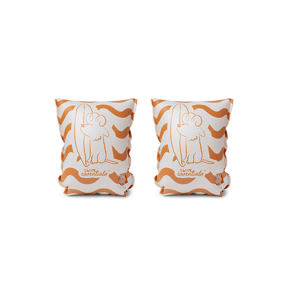 Swim Essentials, Armringar 2-6 år - Orange Surfer