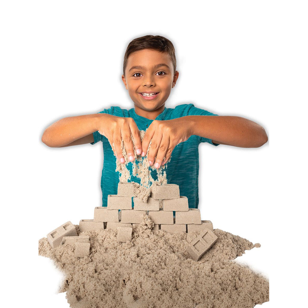 Kinetic Sand Dig &amp; Demolish set, Skapa din egen byggarbetsplats