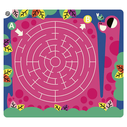 Auzou Aktivitetskort, 20 Uppdrag - Dinosaurier