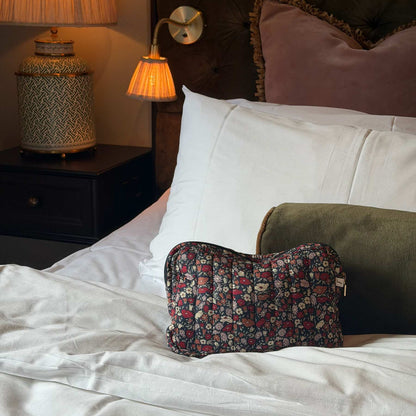 Bon Dep Pouch small, necessär med Liberty - Petal &amp; Daisy