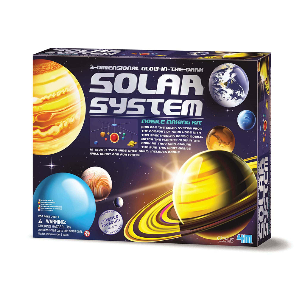 KidzLabs, experimentsats - 3D Solsystem Mobil som byggsats