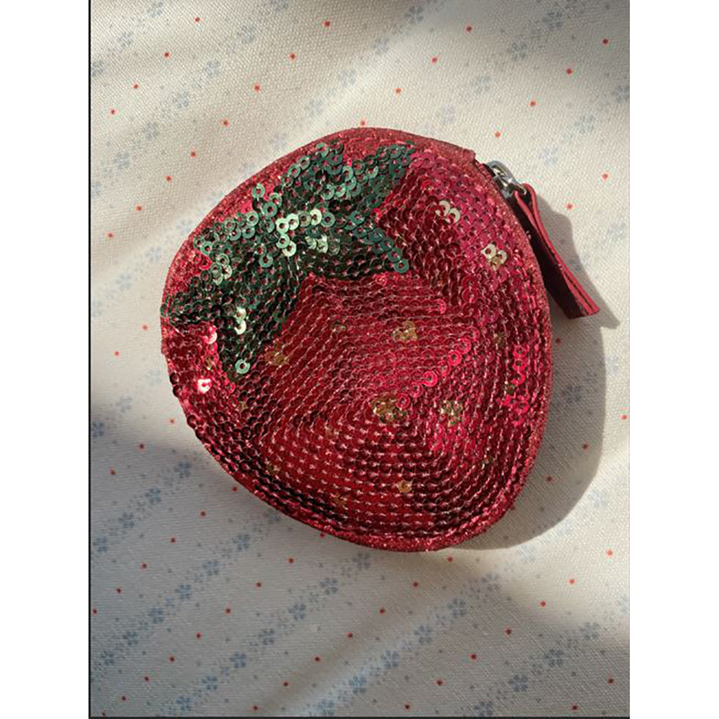 Konges Sløjd plånbok för barn, jordgubbe