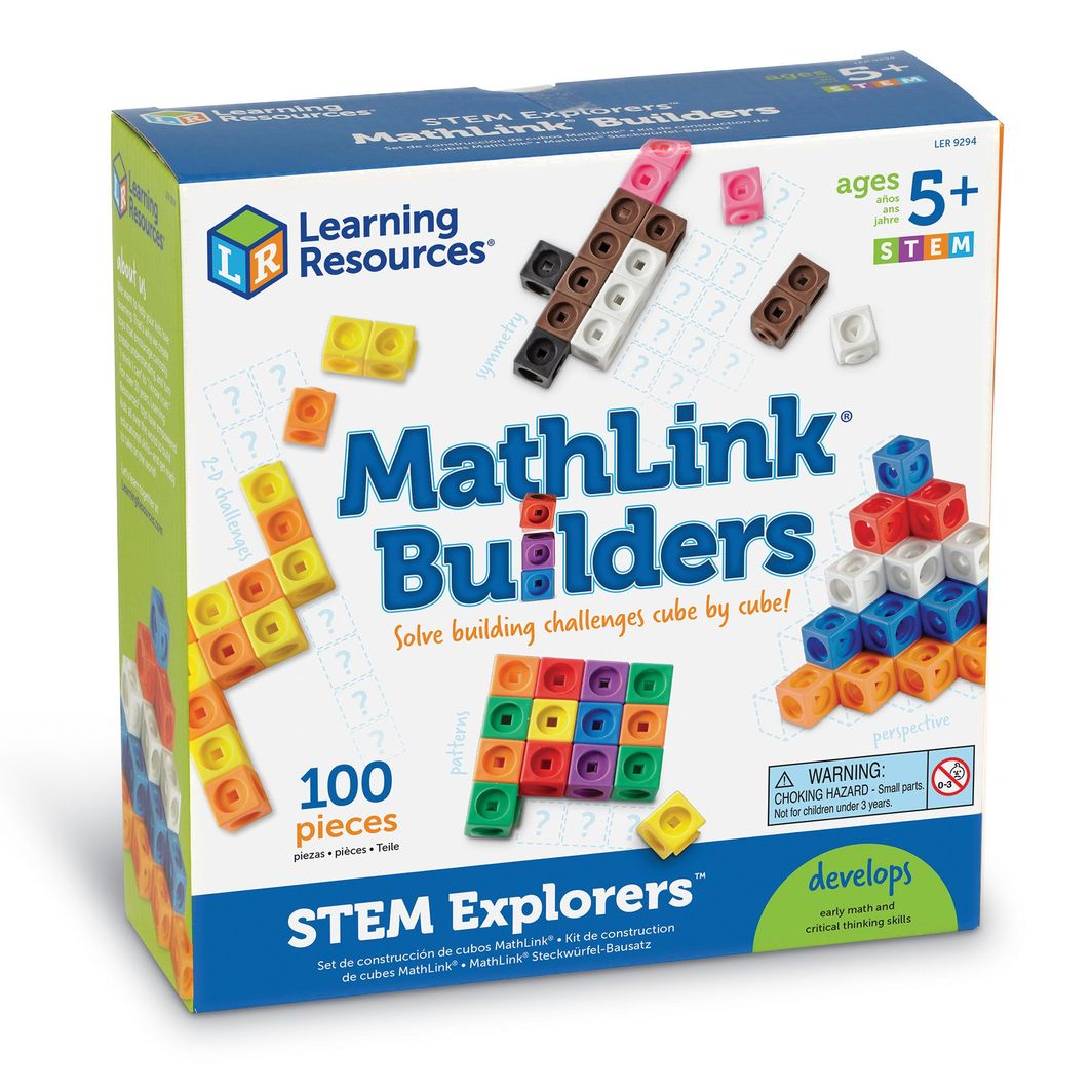 Learning Resources MathLink® Builders - Aktivitetsset med byggutmaningar