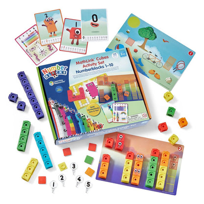LEARNING RESOURCES Learning Resources Numberblocks® - Aktivitetssats med siffrorna från 1-10