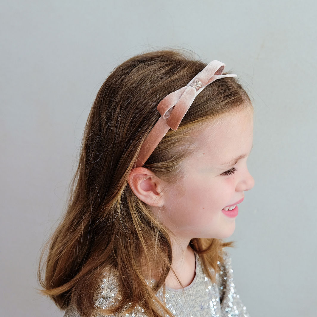 Mimi &amp; Lula – Hårband – Pink Violet Bow