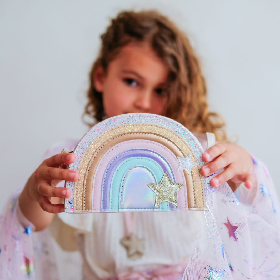 Mimi &amp; Lula axelväska – Rainbow Dreamwish