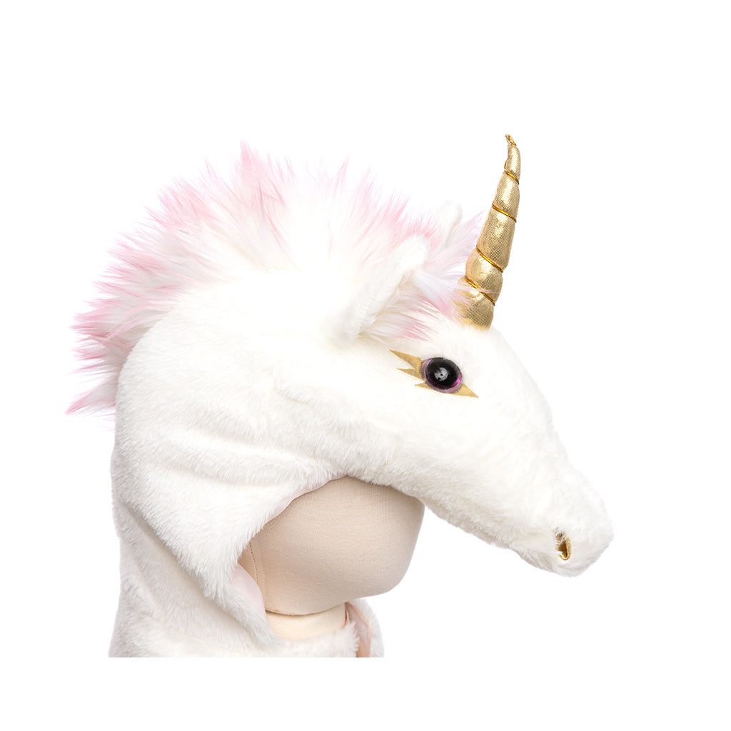 Great Pretenders utklädningskläder, Enhörningsmantel - strl. 2-6 år