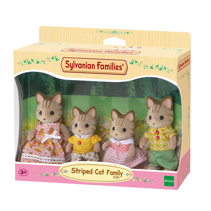 Sylvanian Families Randig kattfamilj