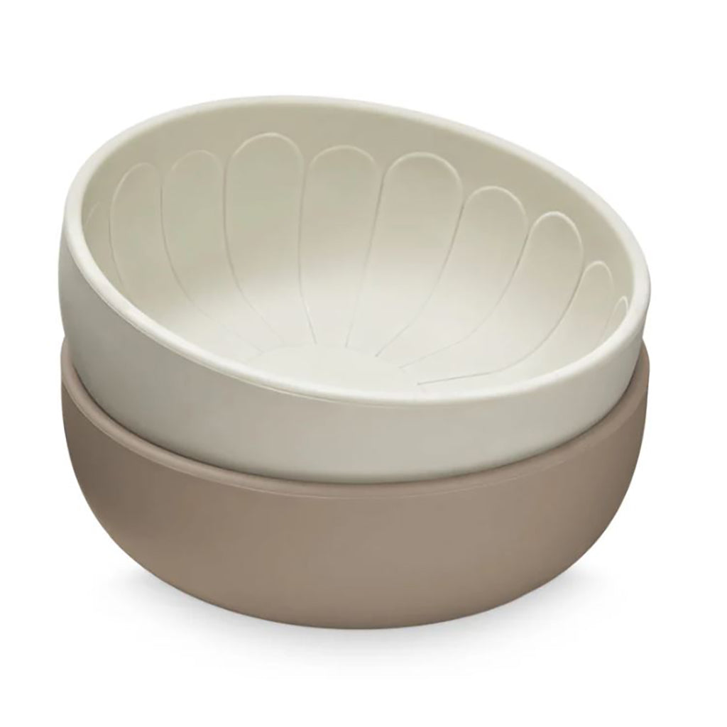 Cam Cam djup tallrik, 2-pack, Flower bowls - Earth mix
