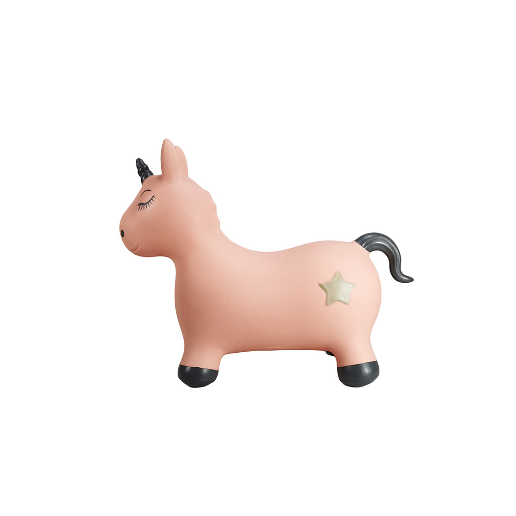 Find that hippo, hoppdjur, Enhjørningen Luna - Blush/rose