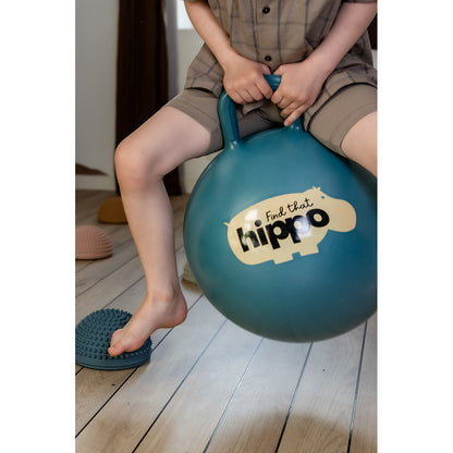 Find that Hipp, hoppboll – Mörk Cyan