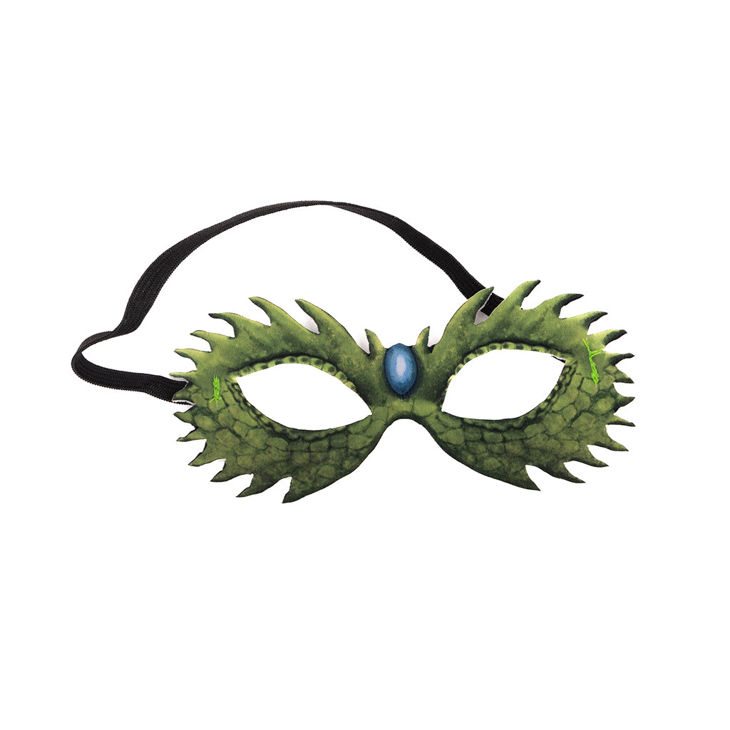 Great Pretenders mask och drakmantel med mjuka vingar - Str. 4-6 år