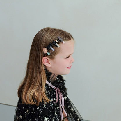 Mimi &amp; Lula hårpynt, 8 hårspännen – Mini Halloween