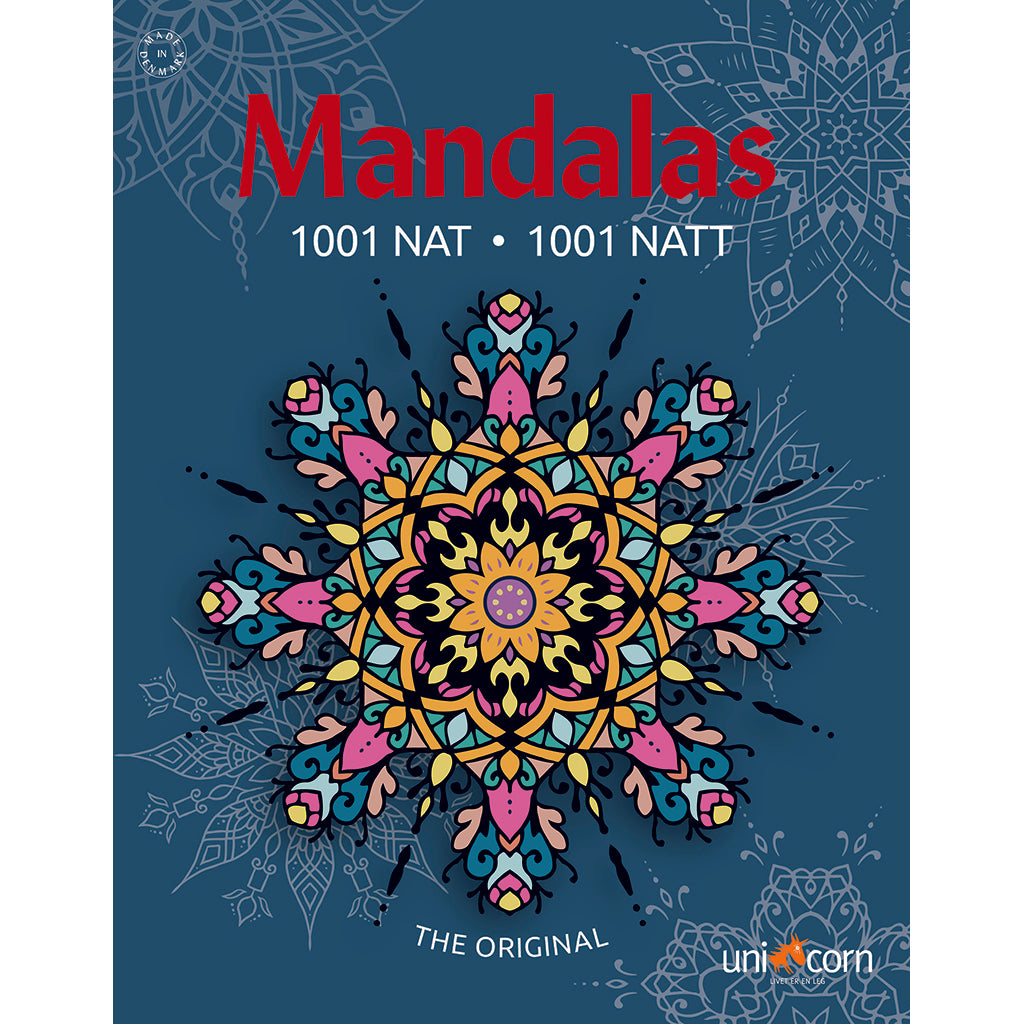 Mandalas målarbok, 1001 natt