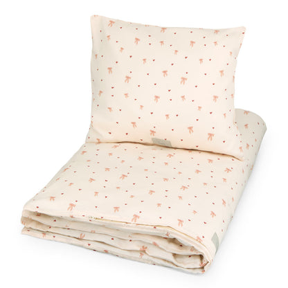 Cam Cam juniorsängkläder, Ekologisk - Bows