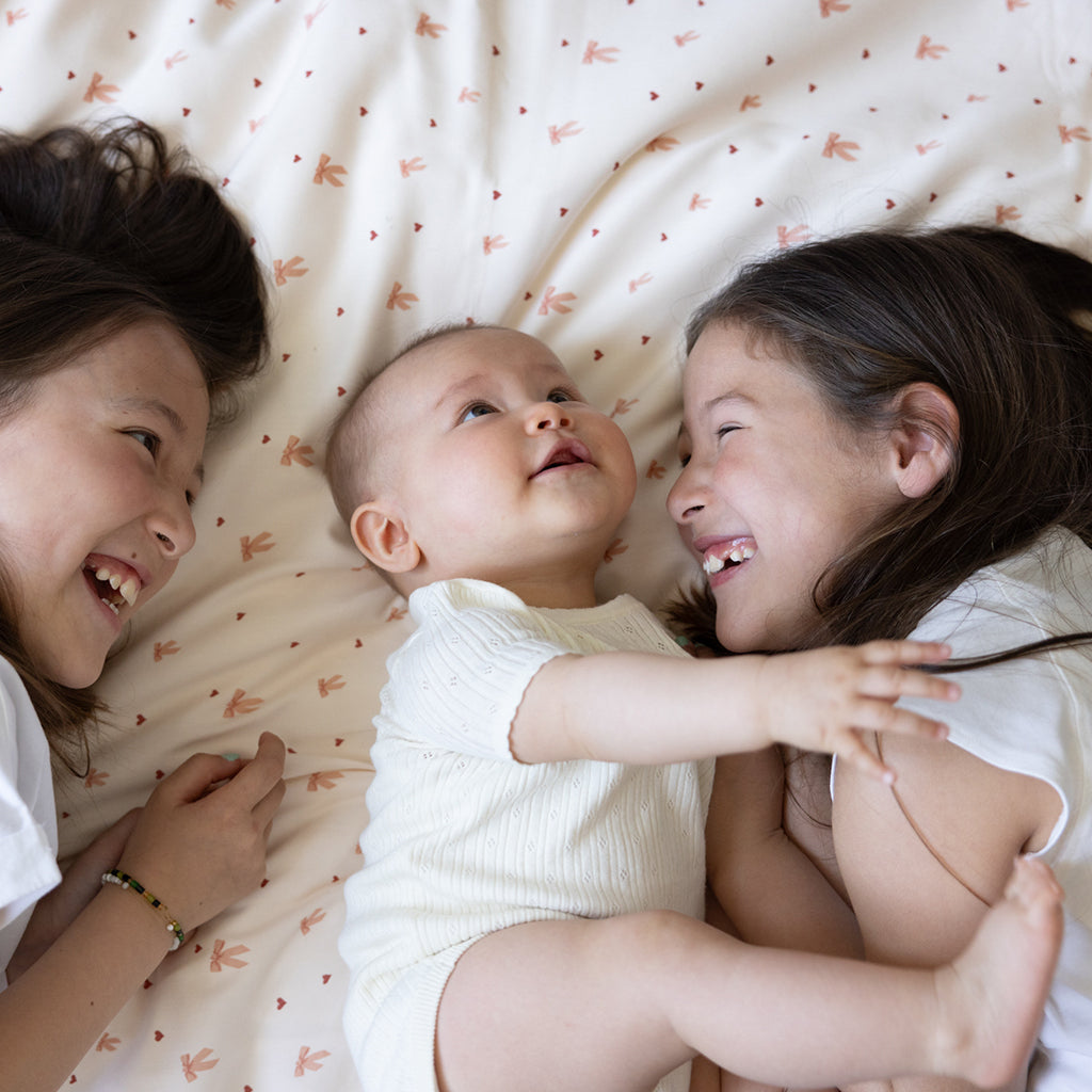 Cam Cam babybäddset, Ekologiskt - Bows