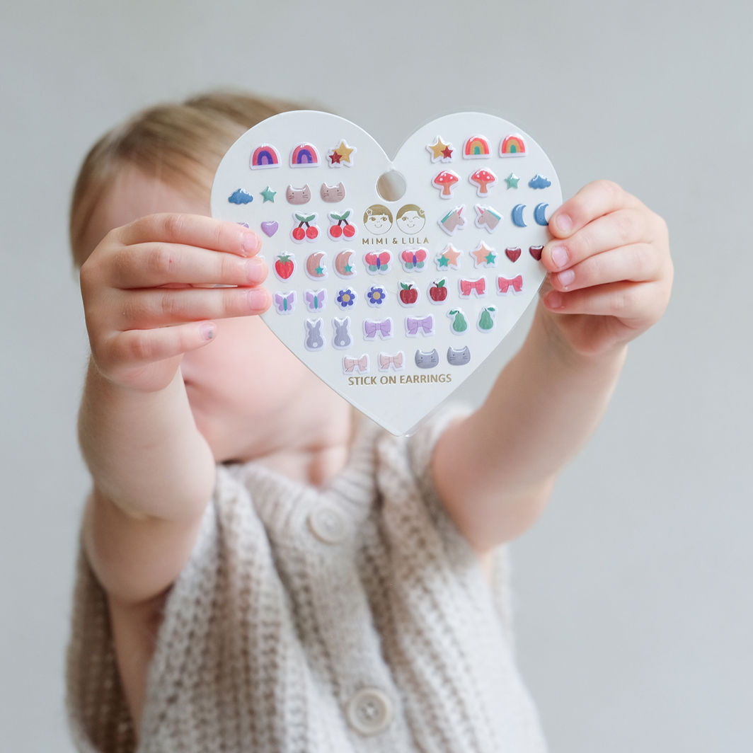 Mimi &amp; Lula Självhäftande örstickers 25 par – Mixed Earrings